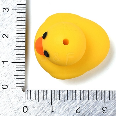Duck Food Grade Silicone Focal Beads SIL-Q030-05A-1