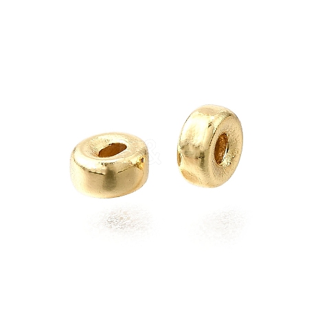 Brass Smooth Beads KK-V011-03A-G-1