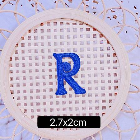 Computerized Embroidery Cloth Self Adhesive Patches FIND-TAC0002-02R-1