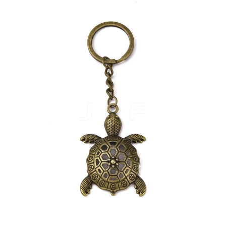 Tortoise Alloy Keychain KEYC-WH0029-27AB-1