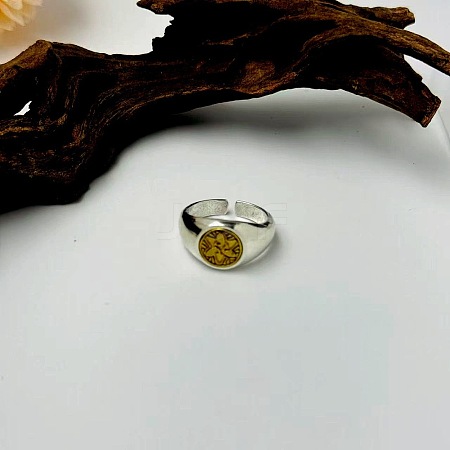 Alloy Cuff Open Rings WG09A71-01-1