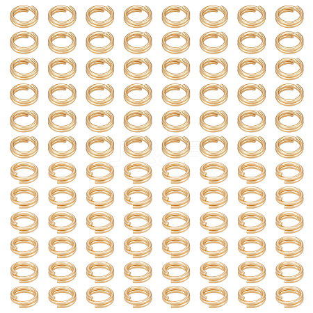 2Sets Brass Keychain Clasps KK-BC0014-47B-1