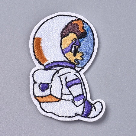 Computerized Embroidery Cloth Iron On/Sew On Patches DIY-D030-F02-1
