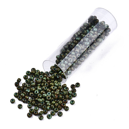 Czech Glass Beads SEED-R047-B-69130-1