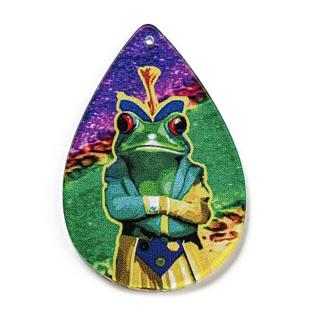 Carnival Acrylic Pendants OACR-A026-04B-1