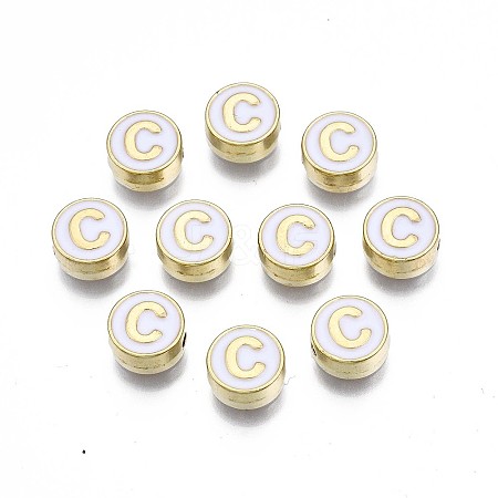 Alloy Enamel Beads LS-ENAM-N052-006-01C-RS-1