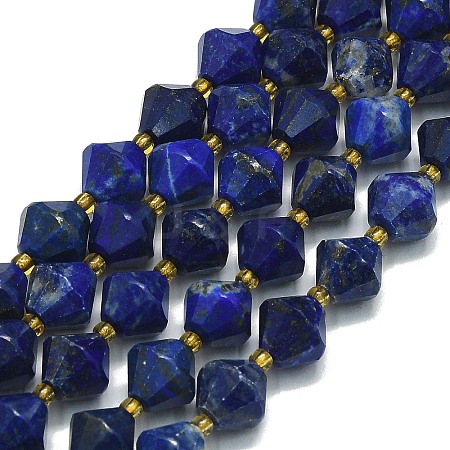 Natural Lapis Lazuli Beads Strand G-I376-C04-01-1