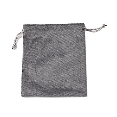 Velvet Jewelry Drawstring Storage Pouches ABAG-P013-02C-07-1