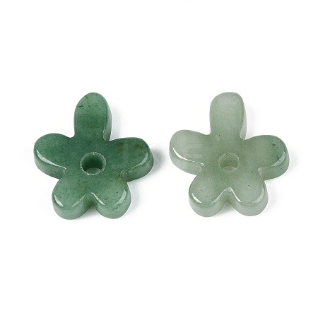 Natural Green Aventurine Pendants G-T142-44J-1
