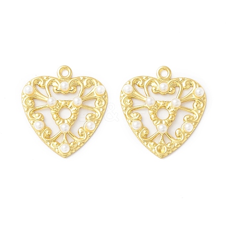 Rack Plating Brass Pendants KK-B053-16G-1