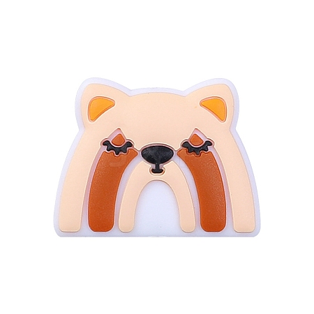 Animals Food Grade Silicone Beads PW-WG30637-02-1