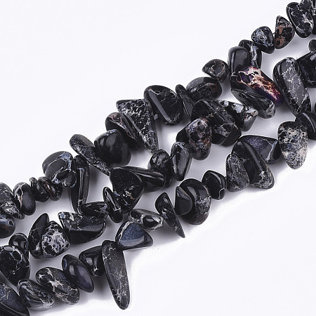 Natural Imperial Jasper Beads Strands G-S355-06A-1