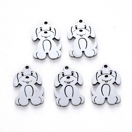 Tarnish Resistant 304 Stainless Steel Pendants STAS-N092-68-1