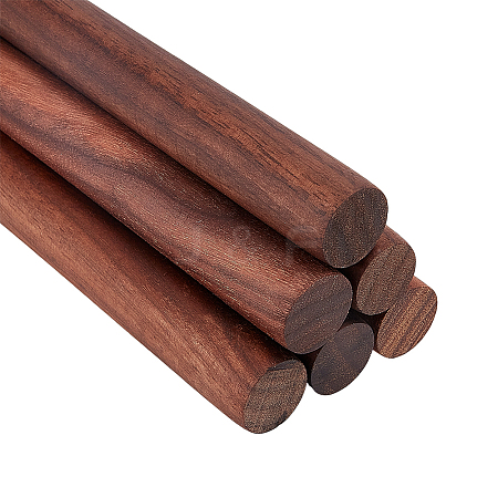 Waxed Round Wooden Sticks WOOD-OC0004-42B-1