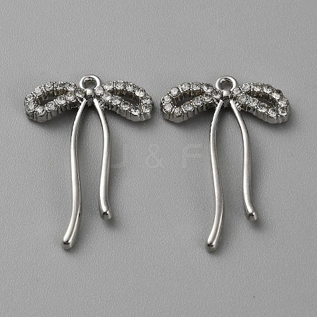 Alloy Micro Pave Cubic Zirconia Pendants FIND-WH20003-12P-1