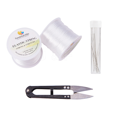 Elastic Fibre Wire and Sharp Steel Scissor(Ramdon Color) TOOL-PH0016-01-1