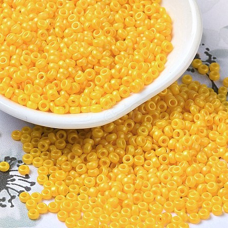 Baking Paint Glass Seed Beads SEED-P006-03A-04-1