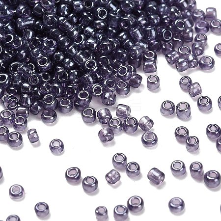 Transparent Colours Glass Seed Beads SEED-H004-01C-1