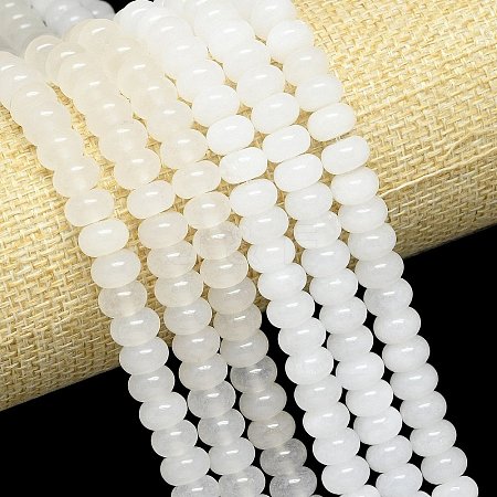 Natural Malaysia Jade Beads Strands G-B165-G01-5x8mm-04-1