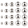 250Pcs 5 Styles Rack Plating Brass Spacer Beads KK-PA0001-02P-7
