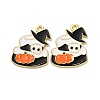 Halloween Alloy Enamel Pendants LS-STAS-I354-01G-D-1