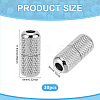 30Pcs Brass Capsule Lace Lock Buckles KK-PH0011-61P-2