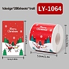 200Pcs Christmas Theme Paper Self-Adhesive Stickers DIY-M070-02T-1