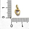 Brass Micro Pave Cubic Zirconia Charms KK-P295-14G-03-3