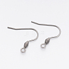 Tarnish Resistant 304 Stainless Steel Earring Hooks STAS-E074-42-1