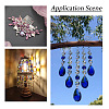  30Pcs 15 Styles Transparent Glass Pendants GLAA-TA0001-34-7