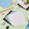 12Pcs 6 Colors 11CT Cross Stitch Fabric Sheets DIY-CY0002-77B-4