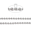 304 Stainless Steel Ball Chains CHS-A002B-1.5mm-2