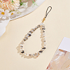 Natural Rutilated Quartz Mobile Straps HJEW-LP00008-1