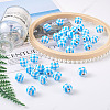 Natural Wooden Beads WOOD-TAC0010-05F-5