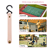 SUPERFINDINGS 5Pcs 5 Colors PU Imitation Leather Hook Hangers FIND-FH0007-19-4