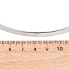 4MM 201 Stainless Steel Wire Choker Necklaces NJEW-Z098-06P-3