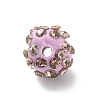 Rhinestone Pave Disco Ball Beads RB-TAC0002-02A-10-2