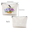 Custom Polycotton Printed Canvas Storage Bags ABAG-WH0029-139-2