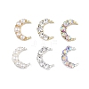 Alloy Rhinestone Cabochons MRMJ-L019-01B-1