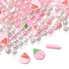 Handmade Polymer Clay Cabochons and Plastic Beads for DIY Jewelry Making Findings CLAY-B007-04G-1