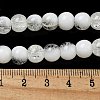 Crackle Glass Beads X1-GLAA-U001-8mm-07-4