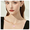 10Pcs 5 Colors Resin Pendants RESI-YW0004-82-6