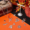 SUNNYCLUE 20Pcs 10 Styles 201 & 304 Stainless Steel Pendants STAS-SC0005-15-4