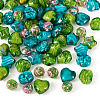 80Pcs 8 Styles Millefiori Glass Beads Strands GLAA-TA0003-43A-3