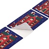 200Pcs Christmas Theme Paper Self-Adhesive Stickers DIY-M070-02N-3