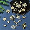 22Pcs 11 Styles Alloy Pendants FIND-FS0003-13-8