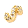 Rack Plating Brass Micro Pave Cubic Zirconia Cabochons KK-F874-04G-S-2