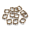 Tibetan Style Alloy Bead Frames LS-TIBEB-6761-AB-LF-1