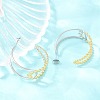 304 Stainless Steel Stud Earrings for Women SA-CBA45D5-34GP-2