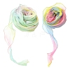 20M 2 Colors Polyester Gauze Ribbon OCOR-YW0001-20C-1